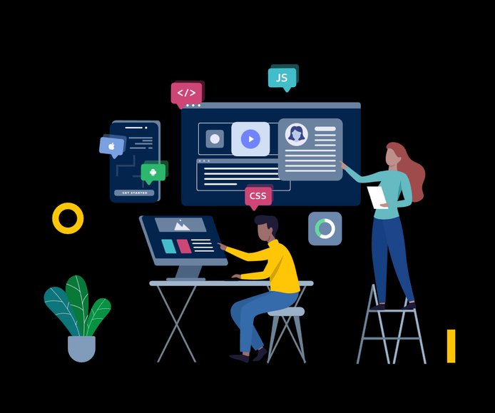 Illustration du développement web